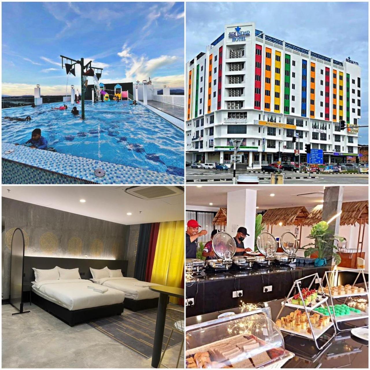 Sri Indar Hotel & Suites Парит Бунтар Екстериор снимка